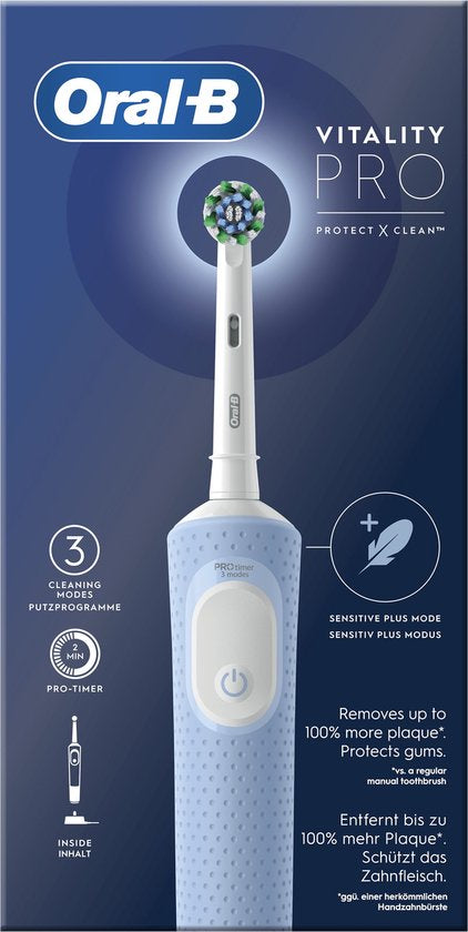 Oral-B Vitality Pro - Blauw - Elektrische Tandenborstel