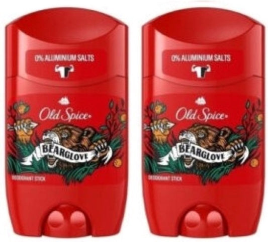 Old Spice Bearglove - Déo Stick - 2x 50 ml
