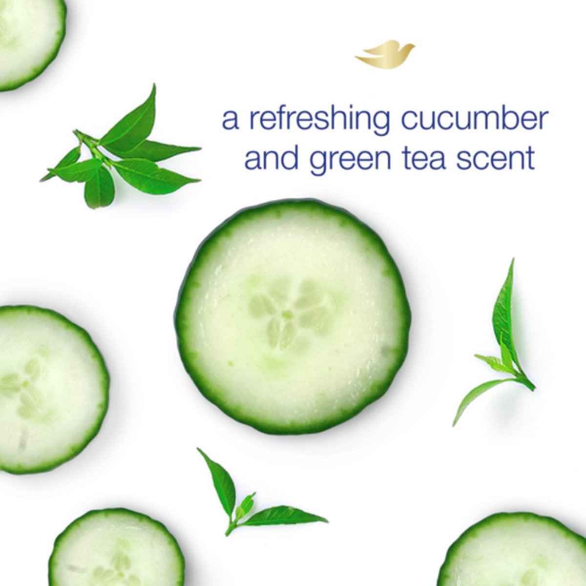 Dove Go Fresh Cucumber Green Tea Deodorant Vrouw - 6 x 40 ml