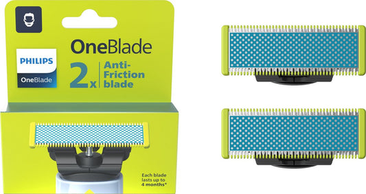 Philips OneBlade Anti-Frictie Blade - Vervangmesjes - 2 stuks -QP225/50