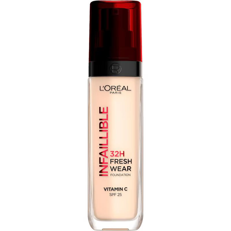 L'Oréal Paris Infaillible 32H Fresh Wear 010 Neutral Undertone Foundation met SPF25 30 ML