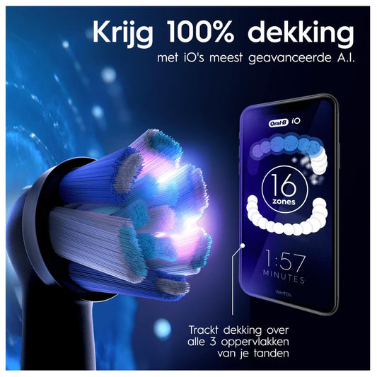 Brosse à dents électrique magnétique Oral-B iO noire édition spéciale