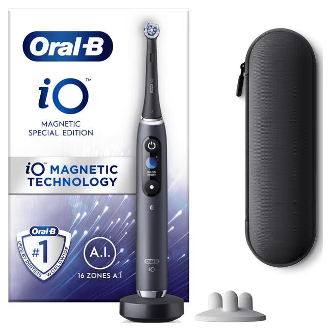Brosse à dents électrique magnétique Oral-B iO noire édition spéciale