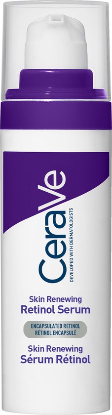 CeraVe Skin Renewing Retinol Serum - Met ingekapselde Retinol en Ceramiden - 30ml