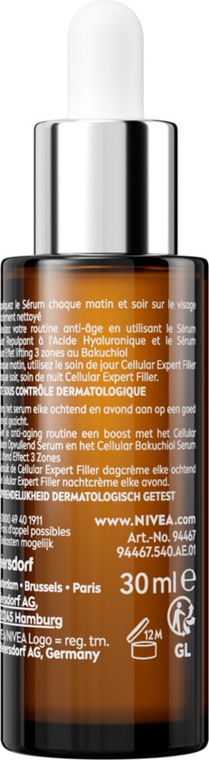 NIVEA Cellular Vitamine C Serum Gezicht - Skincare Met Vitamin C en E - 30ml