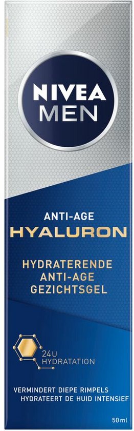 NIVEA MEN Hydraterende Anti-Age Gezichtsgel - Normale en rijpe huid