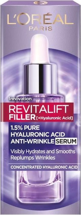 L'Oréal Paris Revitalift Filler 1,5% Hyaluronzuur Serum- 30ml