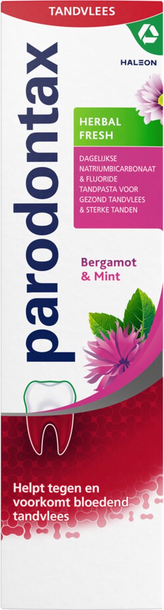 6x Parodontax Tandpasta Herbal Fresh 75 ml