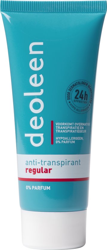 Deoleen Anti-transpirant - Crème Regular - 3 stuks