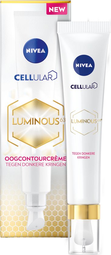 Crème contour des yeux NIVEA CELLular LUMINOUS 630 anti-cernes et anti-rides