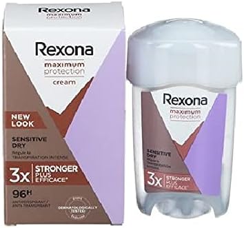 6 x Rexona Déo Crème Stick Femmes Sensibles Sèches 45 ml