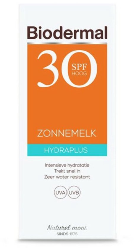 Biodermal Hydraplus Lait Solaire SPF 30 200 ml