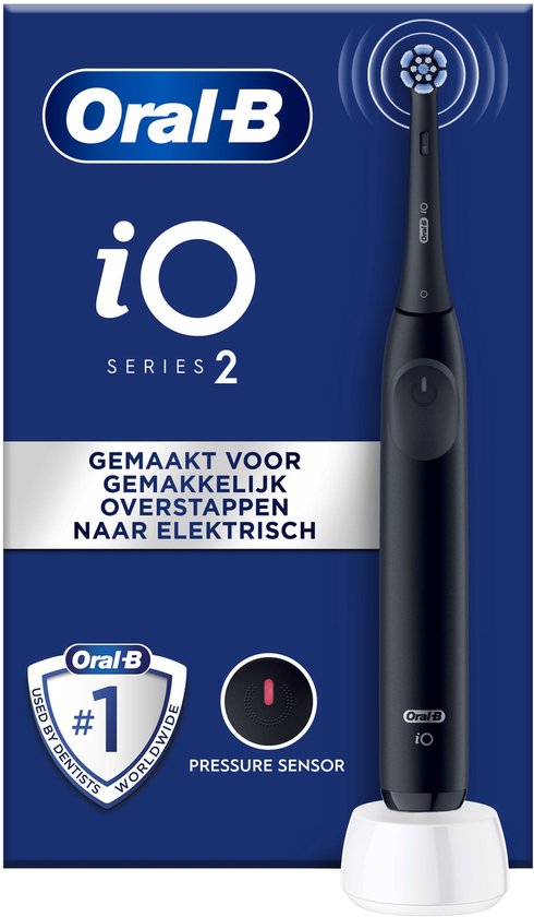 Brosse à dents électrique Oral-B iO2 - Noir nuit - 1 pièce