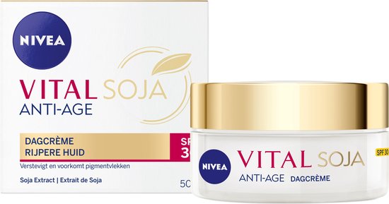 NIVEA VITAL Soja Anti-Age Beschermende Dagcrème - Rijpe huid - SPF 30 - 50 ml