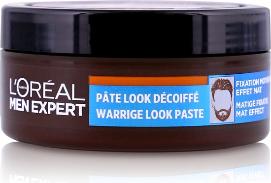 L'Oréal Paris Men Expert Barber Club Wax - Warrige Look - 75 ml- 3 stuks