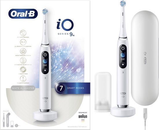 Oral-B iO 9n - Elektrische Tandenborstel - Wit
