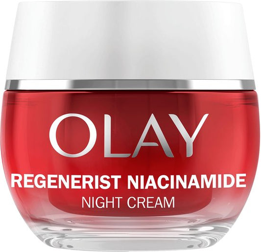 Crème de nuit hydratante Olay Regenerist Niacinamide - Régénère - Anti-âge - 50 ml