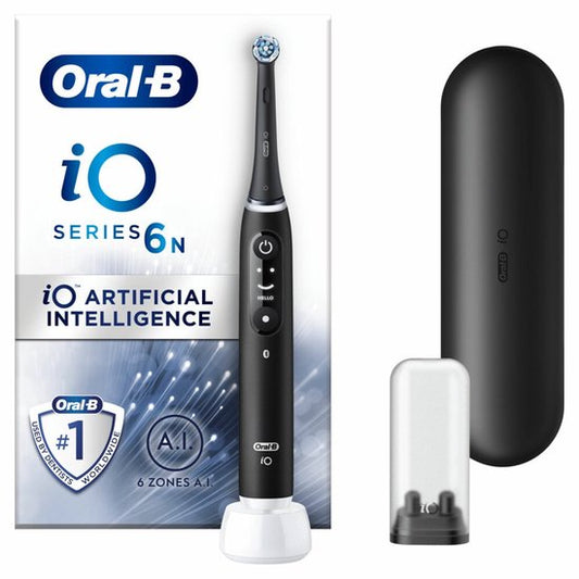 Oral B Oral-B iO 6N - SMILE Black Lava Elektrische Tandenborstel - Elektrische tandenborstel