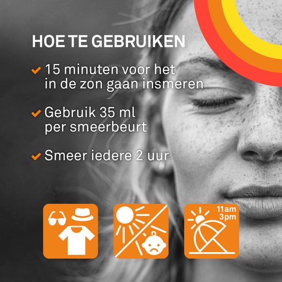 P20 Original Face SPF 30 - Hoogwaardige zonnebrand voor gezicht