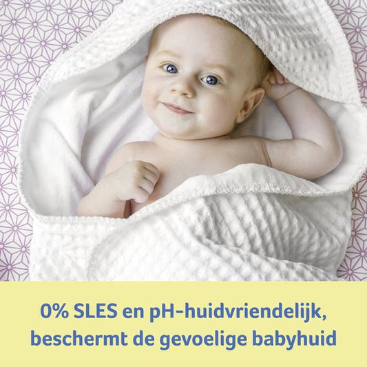 Gel lavant sans savon Zwitsal - Bébé - aux ingrédients d'origine naturelle sans sulfate de SLES - 3 x 400 ml