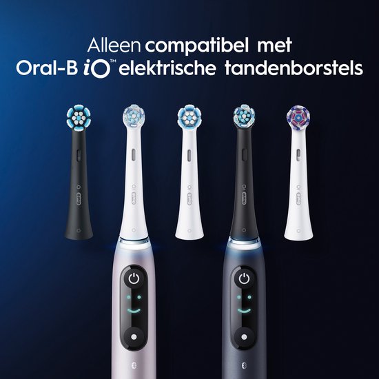 Oral-B iO Ultimate Clean Opzetborstels Wit - 4 Stuks
