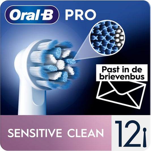 Oral-B Sensitive Clean Pro - Têtes de brosse - 12 pièces