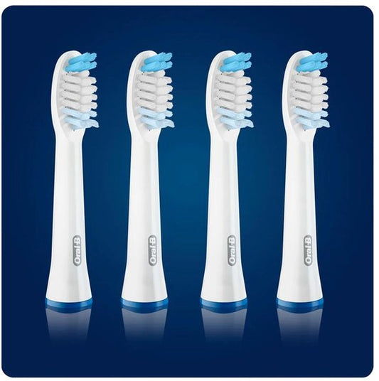 Oral-B Pulsonic SR32-4 - Opzetborstels - 4 stuks - Wit