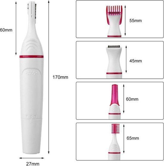 Veet Precision trimmer Beauty Styler, for women, for sensitive skin