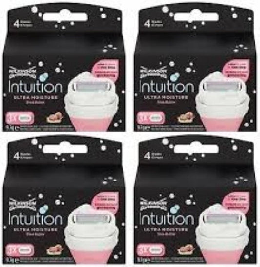 Lames de rasoir Wilkinson Intuition Ultra Moisture, recharges de 4 x 3 pièces