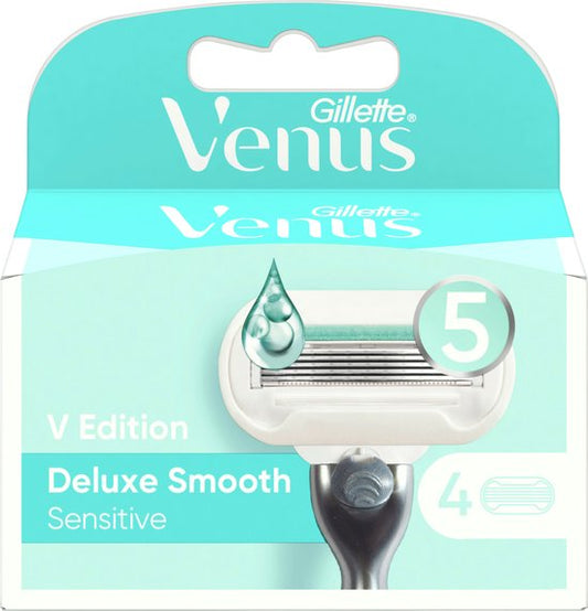 Gillette Venus - Deluxe Smooth - Scheermesjes/Navulmesjes - 4 Stuks
