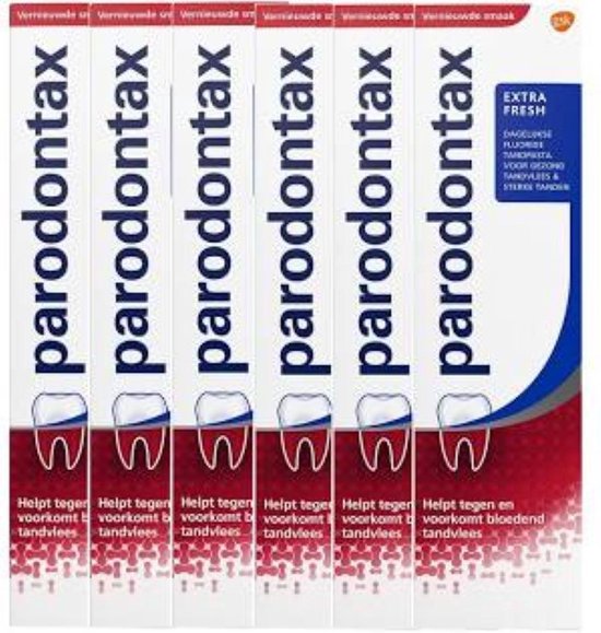 Parodontax - Tandpasta - Extra Fresh - 75ml x 6
