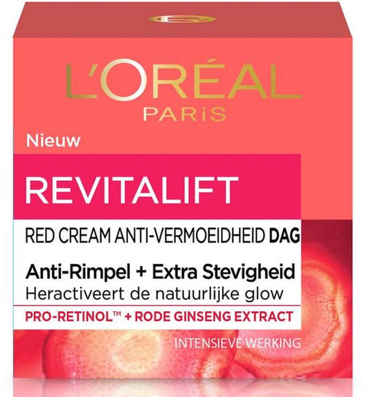 L'Oréal Paris Revitalift Red Cream Crème de Jour Anti-Rides - 50 ml