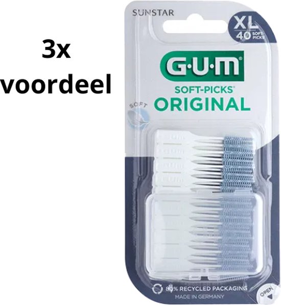 GUM Soft-Picks Original X-Large - 120 stuks