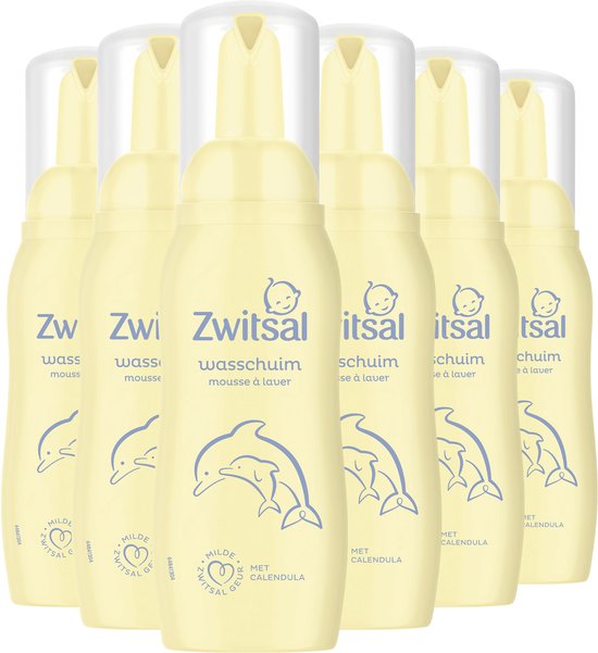 Zwitsal - Wasschuim - Baby - 6 x 200 ml