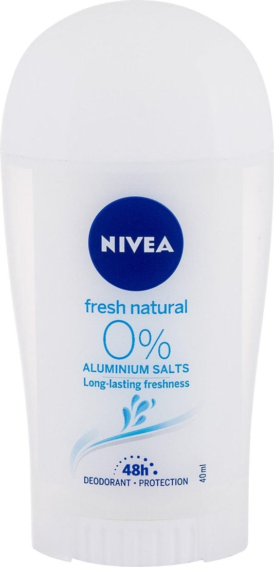 6 x Nivea FRESH NATURAL - deodorant - stick 40 ml