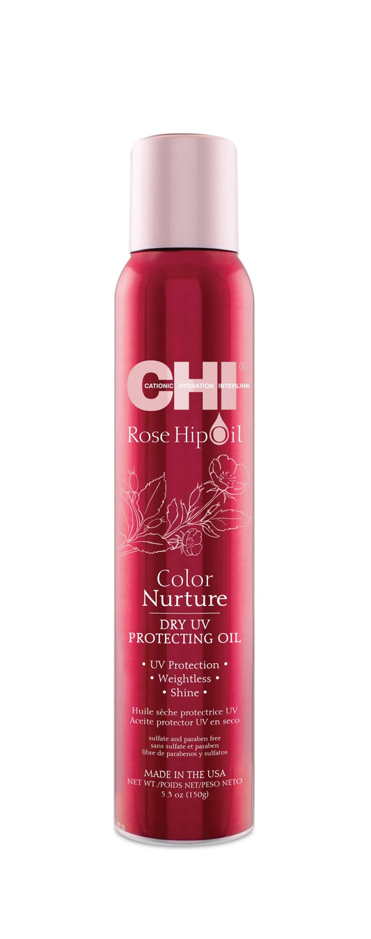 Huile sèche protectrice UV à l'huile de rose musquée Chi Color Nurture