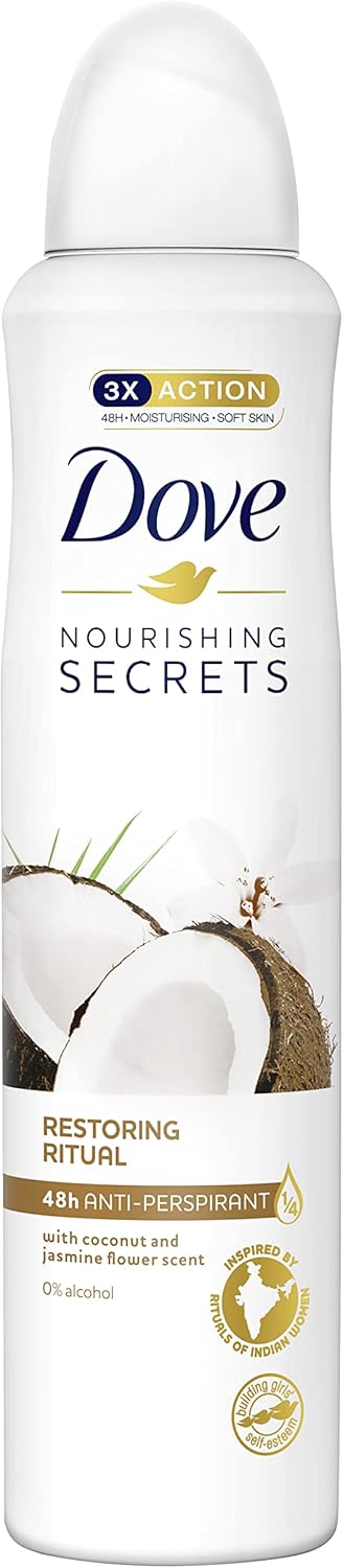 Dove Nourishing Secrets Restorinf Ritual Deodorant Spray - 6 x 150ml