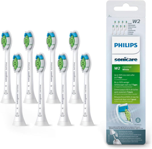Philips Sonicare W2 Optimal White - 8 pièces