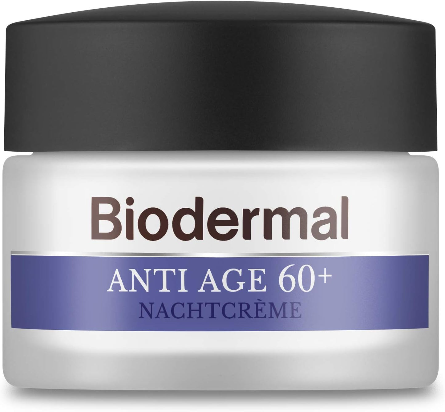 Biodermal Anti Age 60+ - Nachtcrème tegen huidveroudering - Deze nachtcreme helpt om de fijne lijntjes en rimpels te verminderen - 50ml