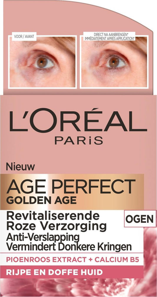 Crème contour des yeux Age Perfect Golden Age de L'Oréal Paris - 15 ml