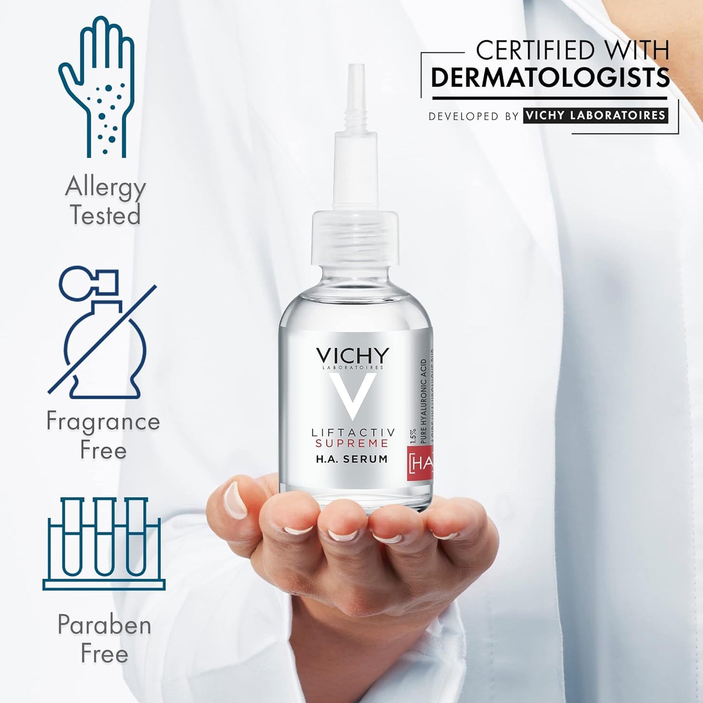 Vichy Liftactiv H.A. Epidermic Filler Serum - Anti-Aging, Anti-Rimpel en Verstevigende - 30ml
