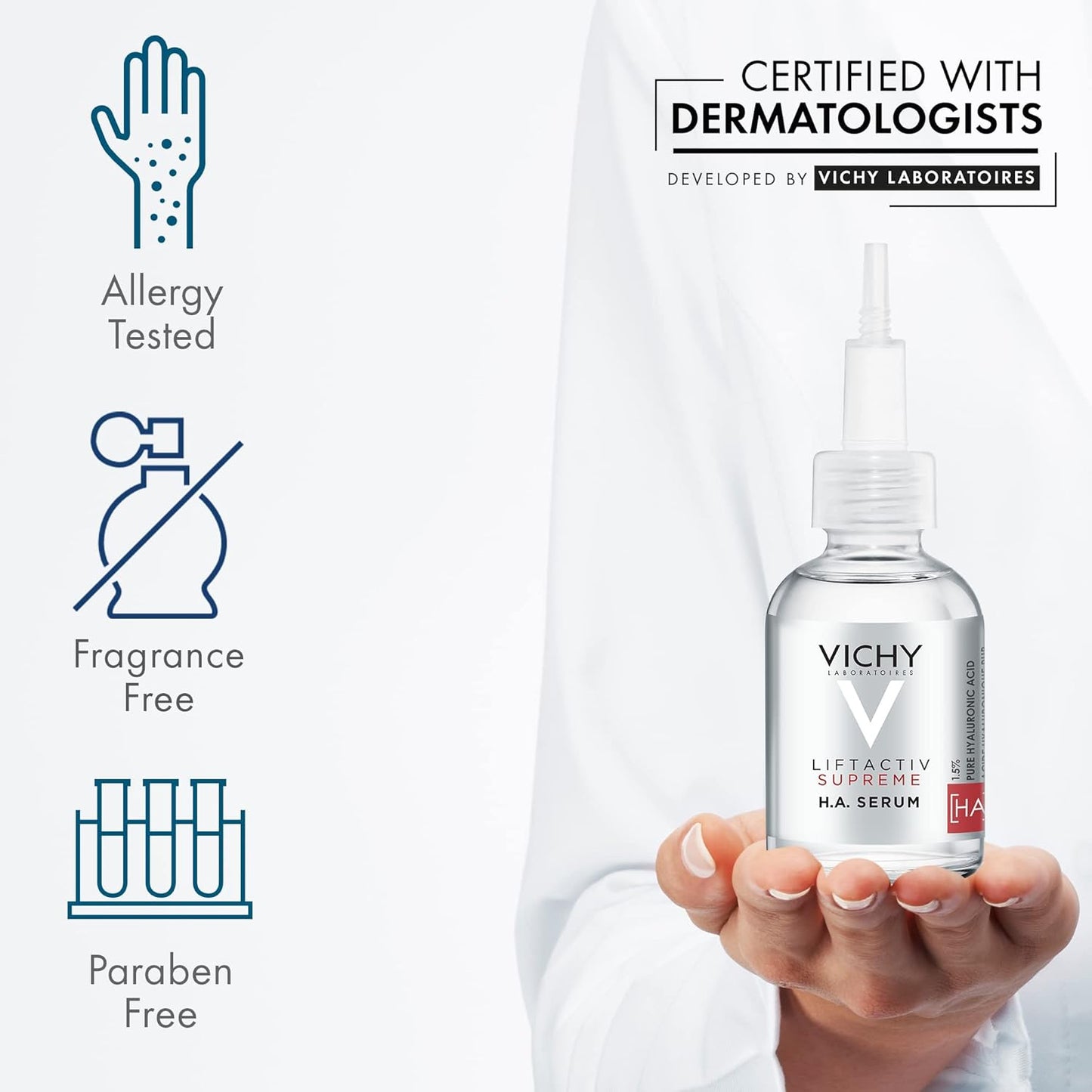 Vichy Liftactiv H.A. Epidermic Filler Serum - Anti-Aging, Anti-Rimpel en Verstevigende - 30ml
