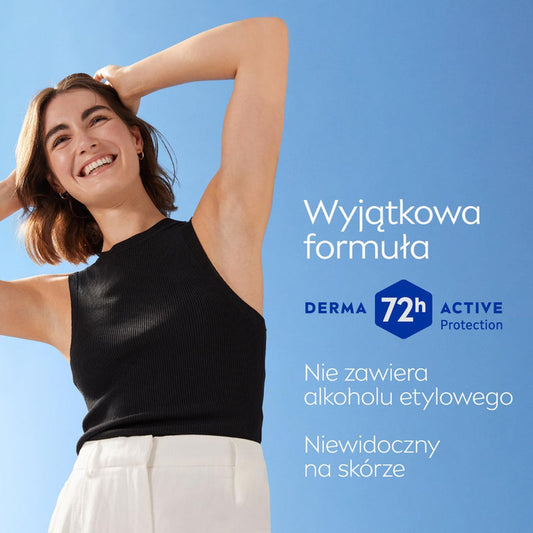 NIVEA Black&White Invisible Silk Smooth 3 stuks 150ml