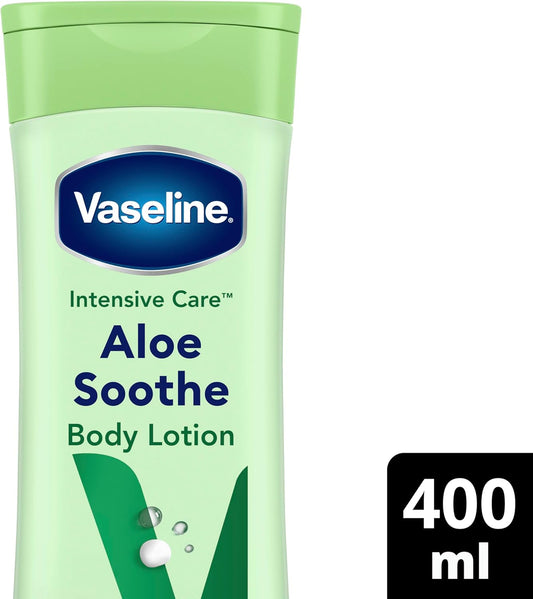 Vaseline Aloe Vera Lotion pour le corps apaisante 400 ml 1 pièce