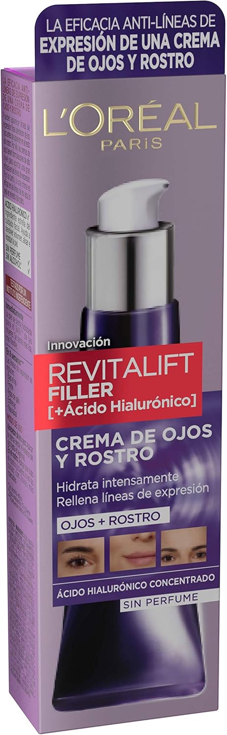 L'Oréal Paris REVITALIFT FILLER crème contour des yeux à l'acide hyaluronique 30 ml