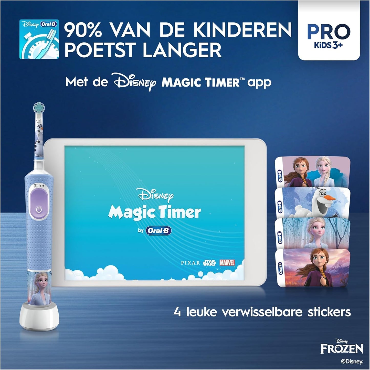 Oral-B Pro Kids Frozen Elektrische Tandenborstel