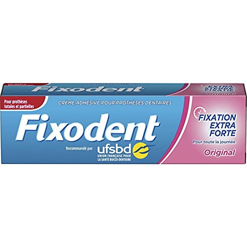 Fixodent Extra strong attachment for the original day, 47 g - 6 stuks