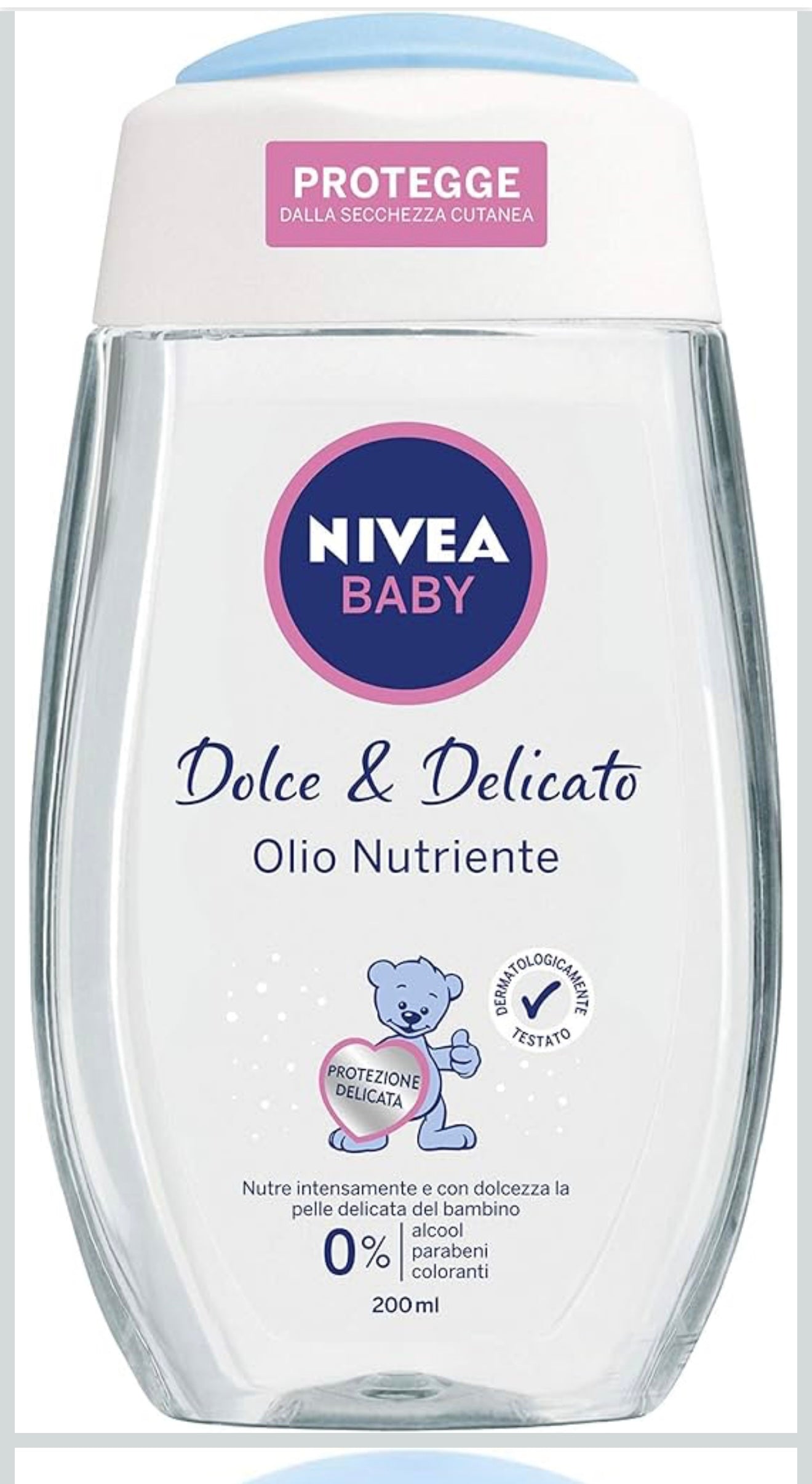 NIVEA BABY OLIO NUTR DOLCE DELIC 6x 200 ml