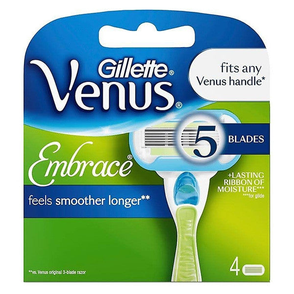 Gillette - Venus - Extra Smooth - Scheermesjes/Navulmesjes - 4 Stuks