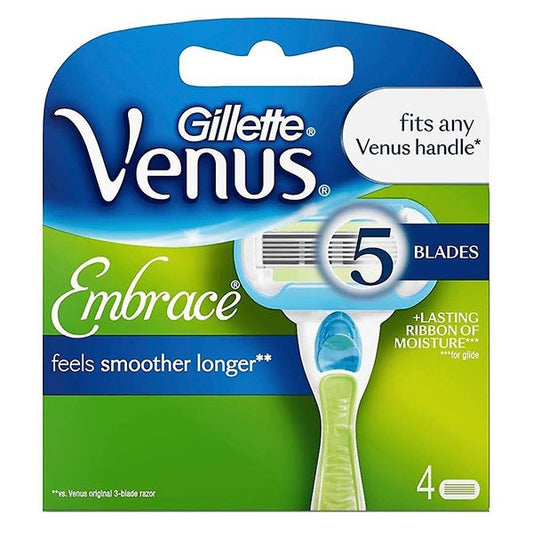 Gillette - Venus - Extra Smooth - Scheermesjes/Navulmesjes - 4 Stuks